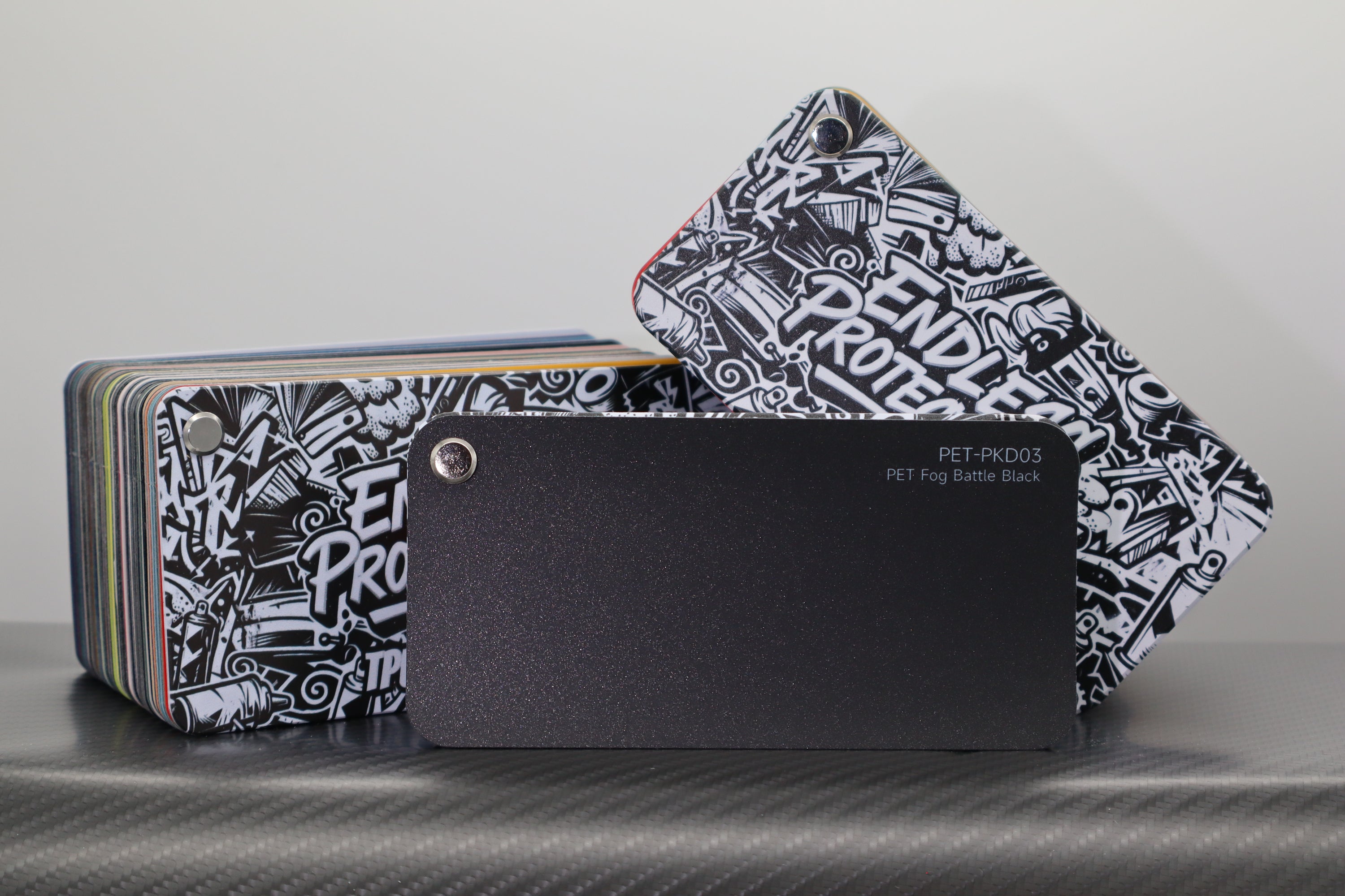 Matte Schwarz Endless Wrapping Film