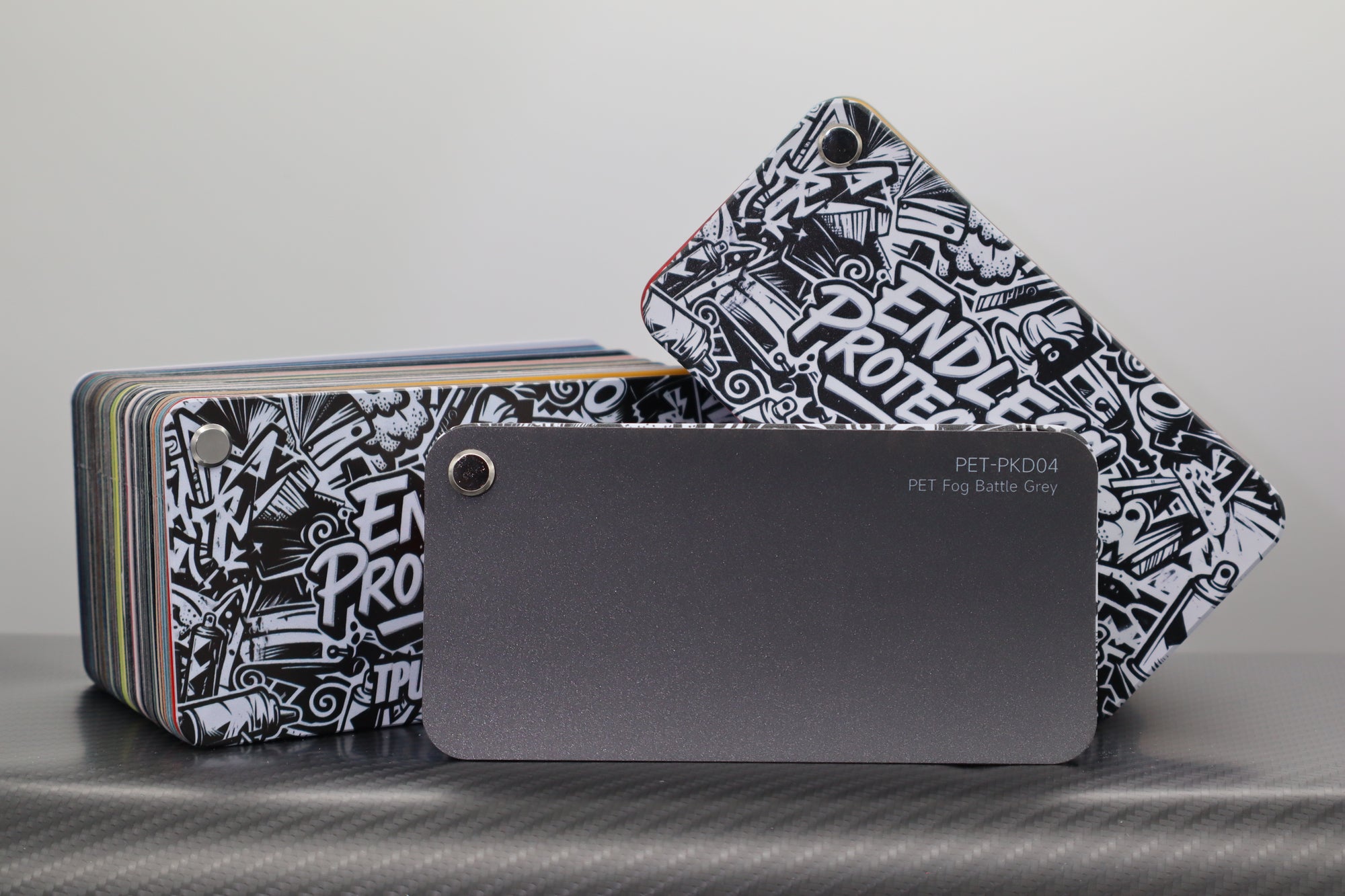Matte Grau Endless Wrapping Film