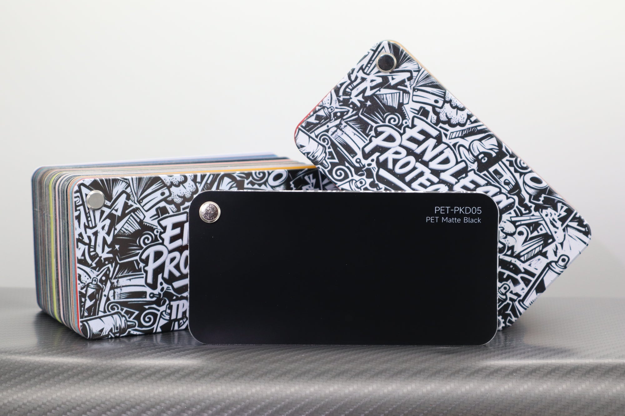 Matte Schwarz Endless Wrapping Film